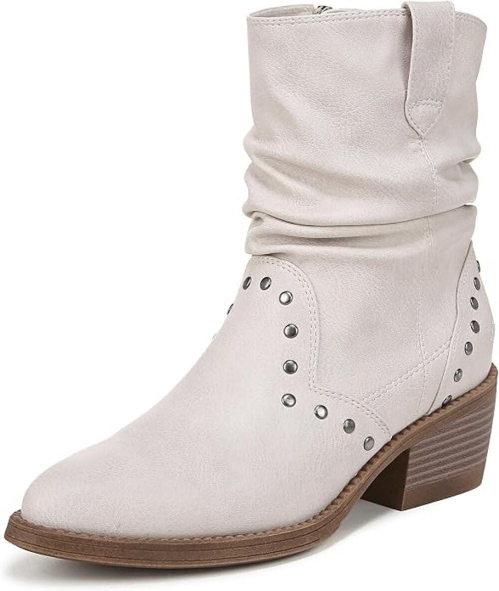 Blowfish Malibu Womens Rebel Western Boot Off White 10 M
